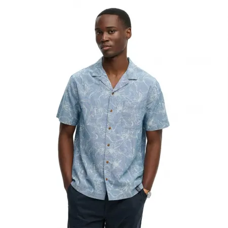 슈퍼드라이 빈티지 Loom Cabana 반팔 셔츠 143063081