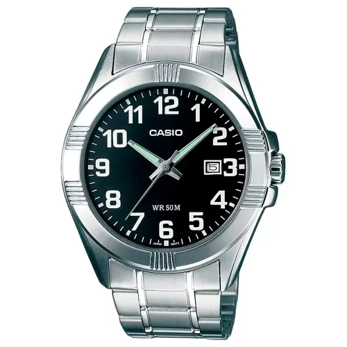 카시오 MTP-1308D-1B 48.9mm 5ATM Quartz Analogical 시계 143076617