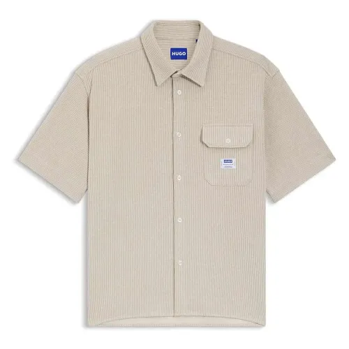 휴고 보스 Ebaffino 10268599 BLUE 반팔 티셔츠 143146199
