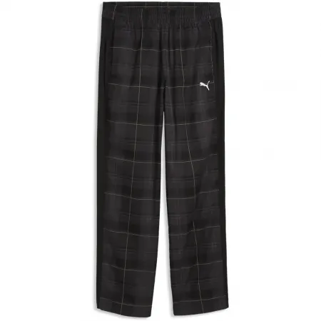 푸마 T7 릴렉스드 Tartan 우븐 Op 운동복 바지 143158404