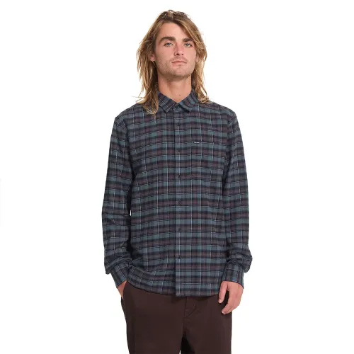 볼컴 Caden Plaid 긴팔 셔츠 143224171