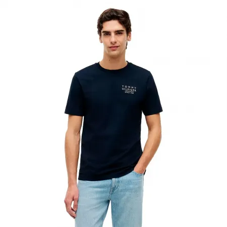 타미힐피거 Americana 백 레귤러 Fit 반팔 티셔츠 143318940