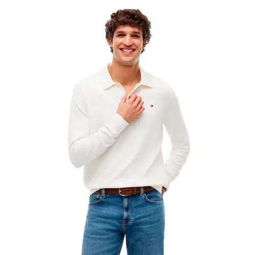 타미힐피거 MW0MW36519 Cashmere 긴 소매 폴로 143320157
