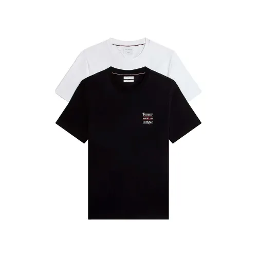 타미힐피거 MW0MW45091 레귤러 핏 반팔 티셔츠 2 팩 143321316