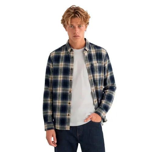 슈퍼드라이 코튼 Lumberjack 긴팔 셔츠 143323756
