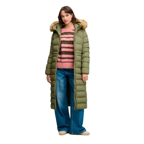 슈퍼드라이 Faux Fur Fuji 롱라인 자켓 143323854