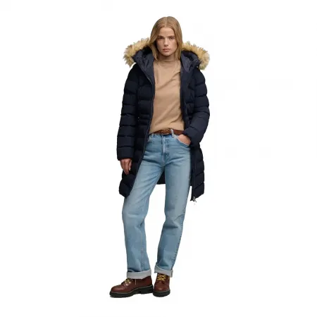 슈퍼드라이 Faux Fur Fuji Mid Length 자켓 143323858