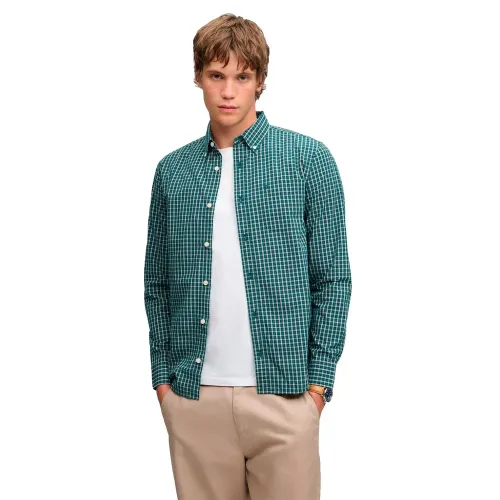 슈퍼드라이 Preppy Poplin 긴팔 셔츠 143324147