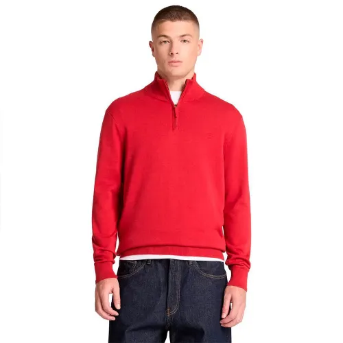 팀버랜드 Williams 리버 코튼 1/4 Zip 스웨터 143339347