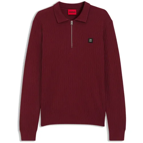 휴고 보스 Sa스타on 10282508 RED 스웨터 143433389