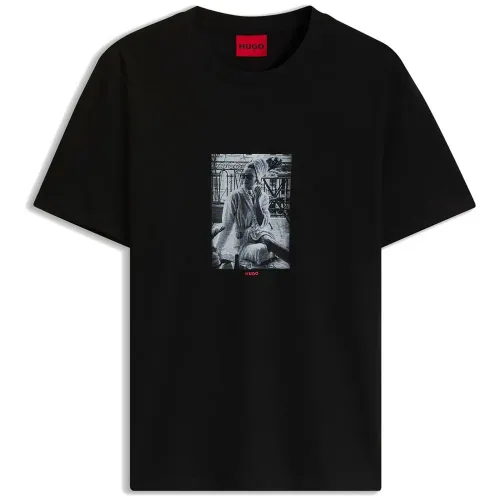 휴고 보스 Dogdy 10258299 RED 반팔 티셔츠 143534690