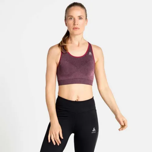 오들로 Seamless Ceramicool 미디엄 임팩트 스포츠 브라 2138222278