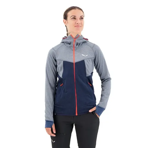 살레와 Puez 하이브리드 Polarlite 후드 플리스 2138222842