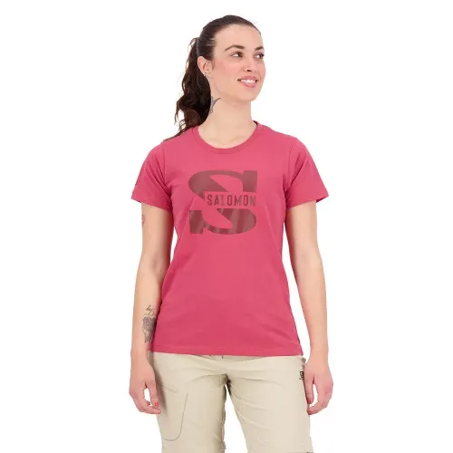 살로몬 Outlife Big Logo 반팔 티셔츠 2138519702