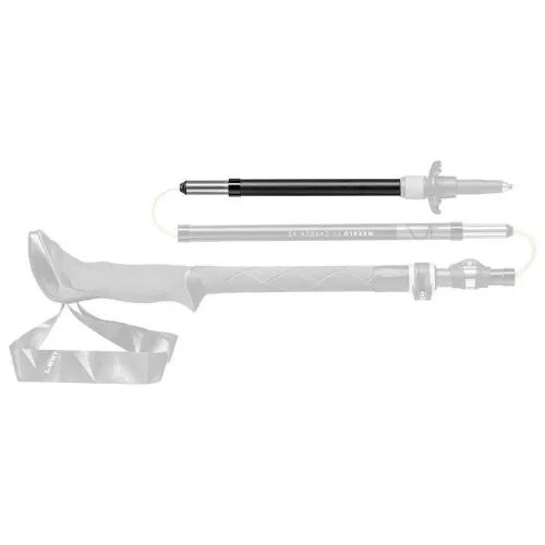 레키 Black Series FX 카본 등산 스틱 아래쪽 110-130 cm 2138765223