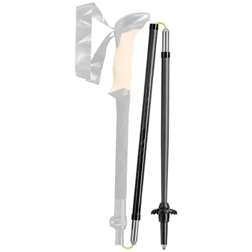 레키 Black Series FX 카본 3 등산 스틱 중간 부분 110-130 cm 2138765224