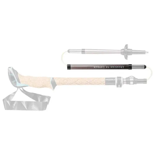 레키 Cressida FX 카본 등산 스틱 중간 부품 3 110-120 cm 2138765228