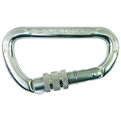 콩 스테인리스 스틸 D형 나사식 스냅 후크 100 mm 2139398088