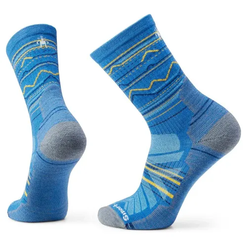 스마트울 퍼포먼스 Hike Light Cushion 마운틴 Range Pattern 크루 양말 2140115804