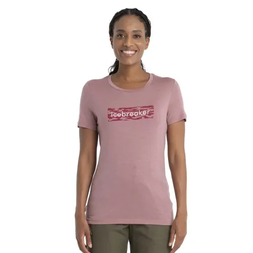 아이스브레이커 150 Tech Lite II IceB Logo Camo 메리노 반팔 티셔츠 2140125396