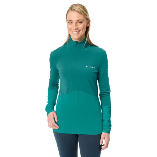 바우데 Monviso Wool 하프 지퍼 긴팔 티셔츠 2140184328