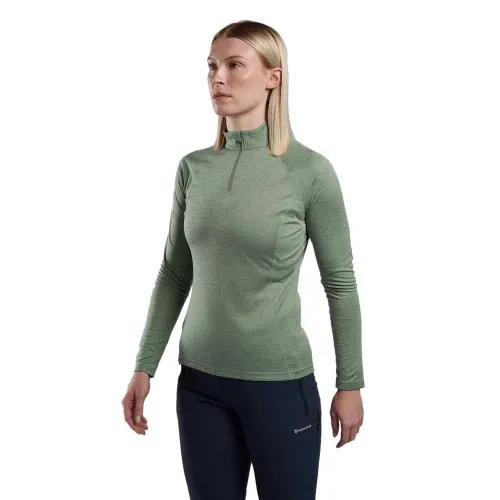 몬테인 Dart 하프 지퍼 긴팔 티셔츠 2140642516