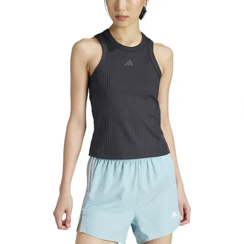 아디다스 All Gym Seasonal Rib Tight Fit Tonal 3 Stripes tank 스포츠 탑 2141050049