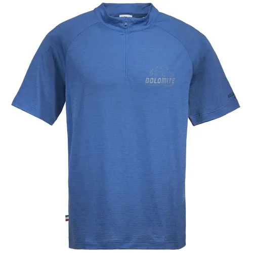 돌로미테 Cristallo메리노 Zip 반팔 티셔츠 2141063088
