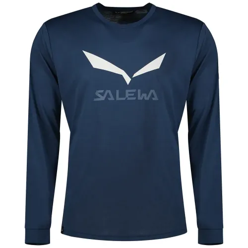 살레와 Solid Logo Dry 긴팔 티셔츠 2141199276