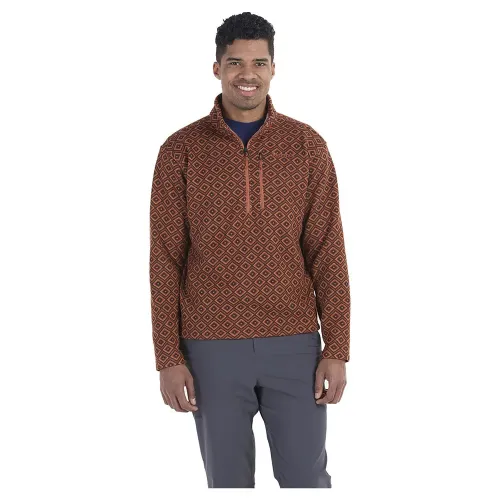 마모트 Heavyweight Drop Line Printed 하프 지퍼 플리스 2141392958