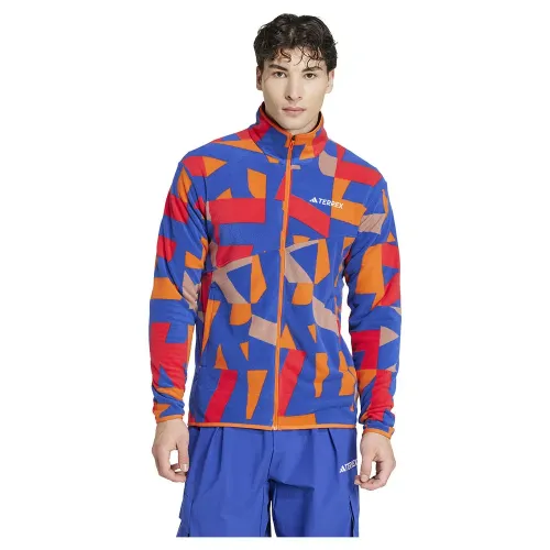 아디다스 테렉스 Multi Printed 지퍼 플리스 2141542290
