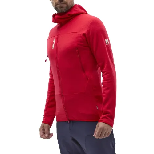 밀레 Fusion Grid 후드티 2141619718