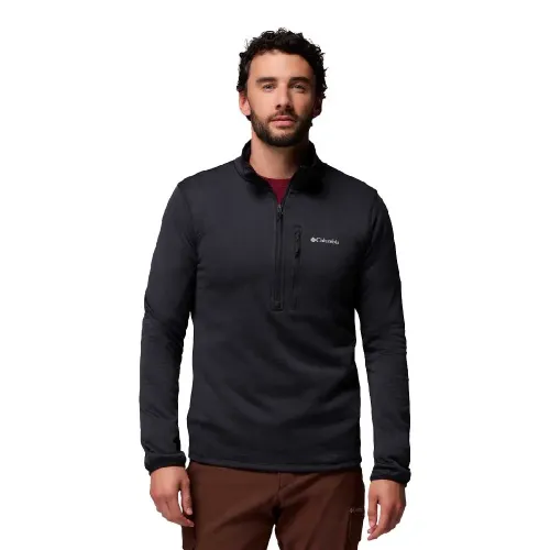 컬럼비아 Essential Hike Grid 하프 지퍼 플리스 2141634254