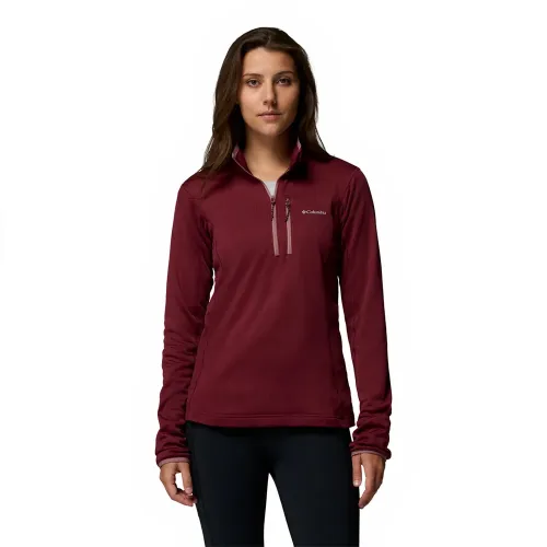 컬럼비아 Essential Hike Grid 하프 지퍼 플리스 2141634268