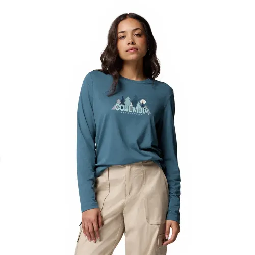 컬럼비아 Ruby Springs 그래픽 긴팔 티셔츠 2141634641