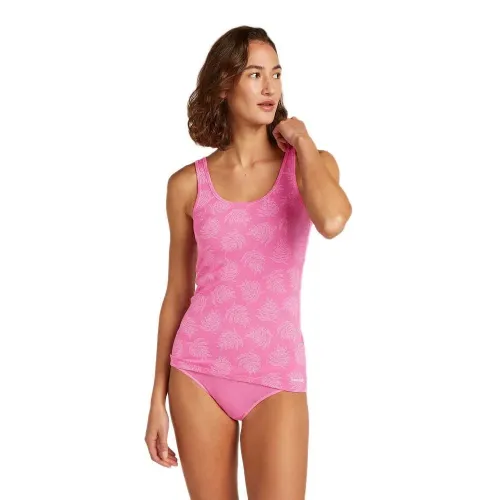 아이스브레이커 메리노 150 Siren Fresh Ferns Aop 나시 이너웨어 2141648158