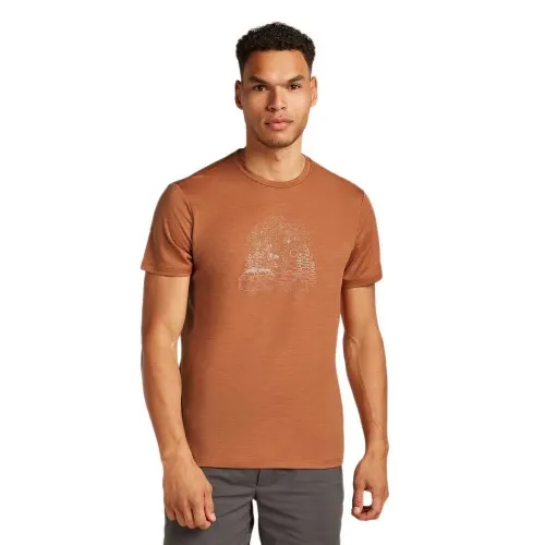 아이스브레이커 메리노 150 Tech Lite III Van Camp 반팔 티셔츠 2141648205