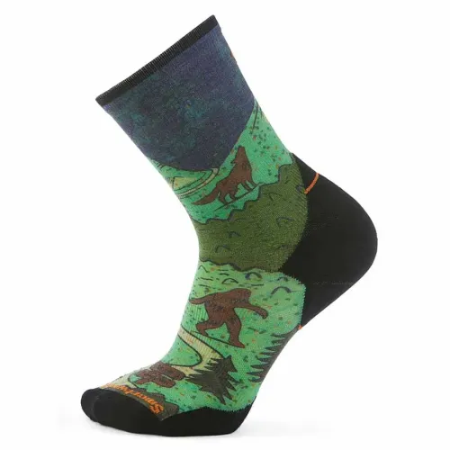 스마트울 Trail Run Targeted Cushion Neature Print Crew 양말 2141664998