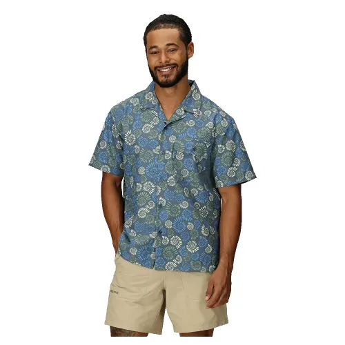 마모트 AirExchange UPF 40 Camp Novelty 반팔 셔츠 2141863000