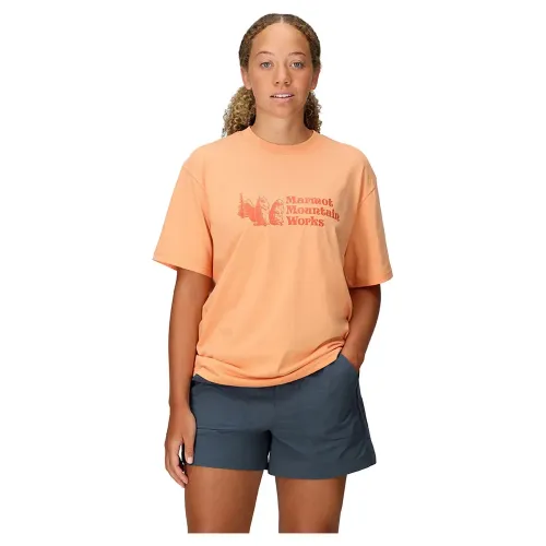 마모트 마운틴 Works 반팔 티셔츠 2141863115