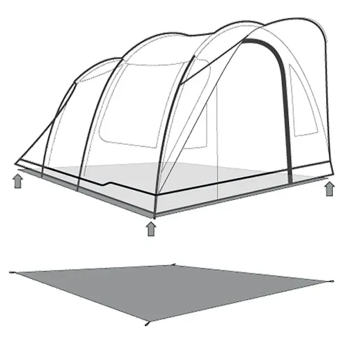 아웃웰 Sky 4 텐트 바닥 시트 2141943060