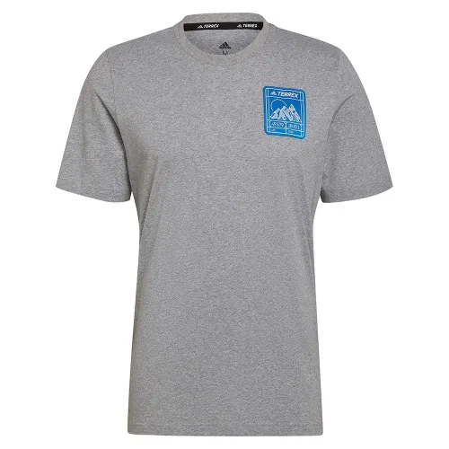 아디다스 테렉스 Patch 마운틴 그래픽 반팔 티셔츠 2142232208