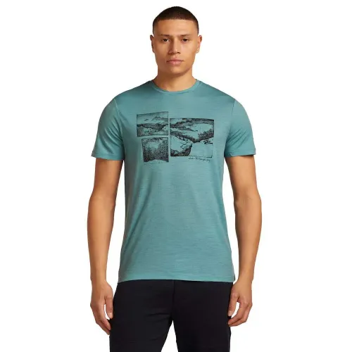 아이스브레이커 메리노 150 Tech Lite The Climb 반팔 티셔츠 2142317126