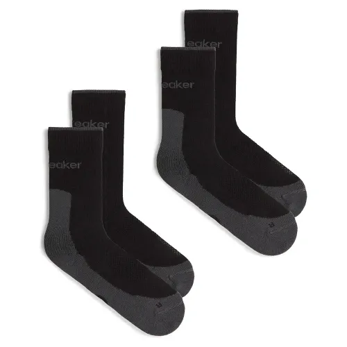 아이스브레이커 메리노 Hike+ Light 크루 양말 2 팩 2142317392