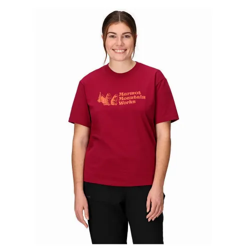 마모트 마운틴 Works 반팔 티셔츠 2142361281