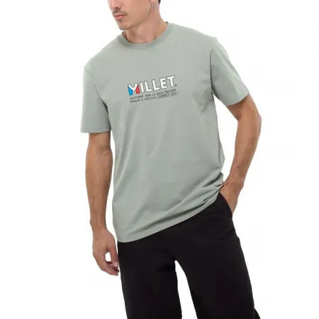 밀레 로고 반팔 티셔츠 2142606438