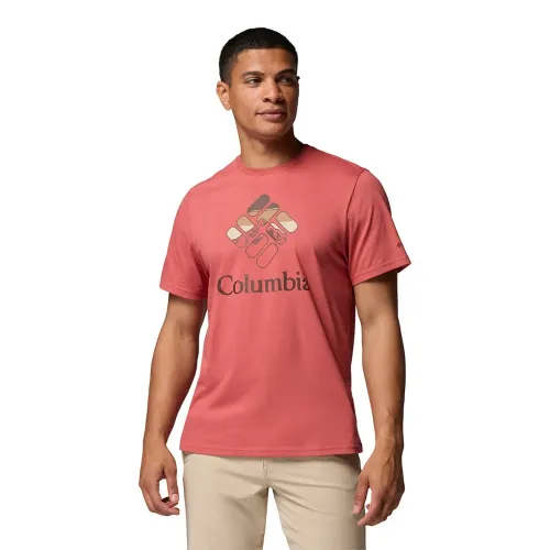 컬럼비아 CSC 시즌al 그래픽 반팔 티셔츠 2142661636