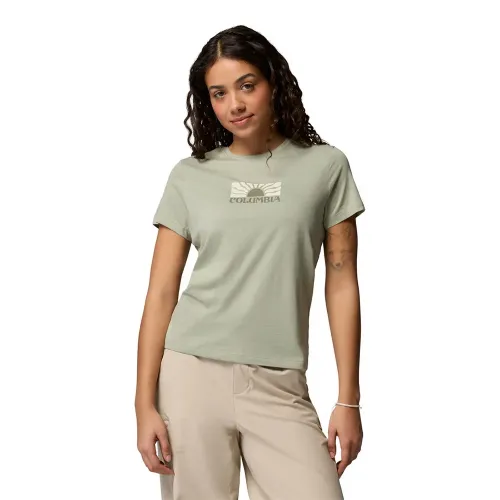 컬럼비아 Ruby Springs 그래픽 Fitted 반팔 티셔츠 2142661942