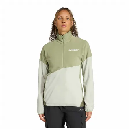 아디다스 테렉스 멀티 클라헤드웜 Anorak 하프 지퍼 플리스 2142682065