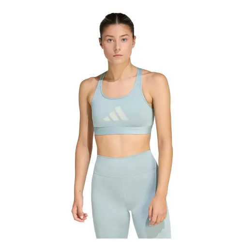 아디다스 Powerreact 그래픽 미디엄 임팩트 스포츠 브라 2142696531